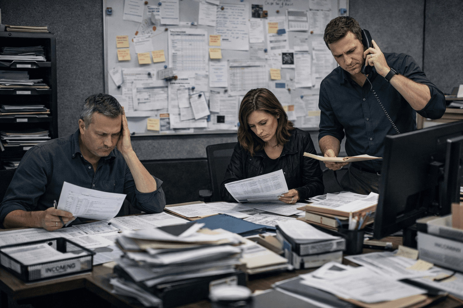 Team struggling with a manual broken process